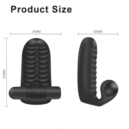EdenPulse Silicone Finger Sleeve Vibrator