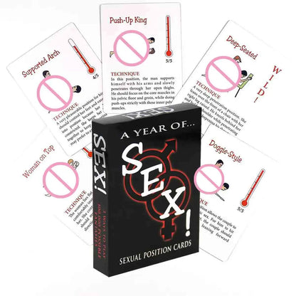 EdenPulse Bilingual Couples Position Cards
