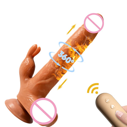 EdenPulse 360° Telescopic Realistic Dildo