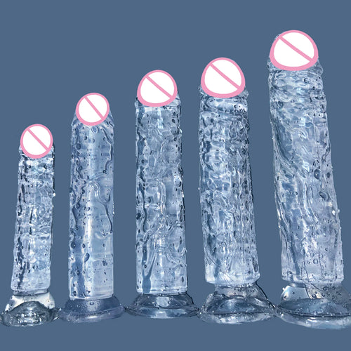 EdenPulse Crystal Jelly Dildo with Suction Cup