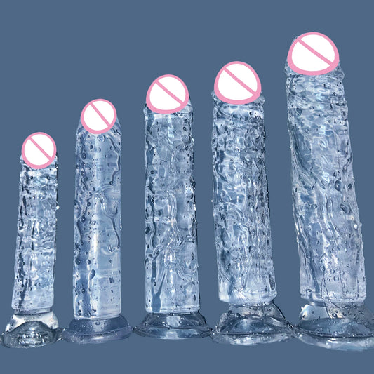 EdenPulse Crystal Jelly Dildo with Suction Cup