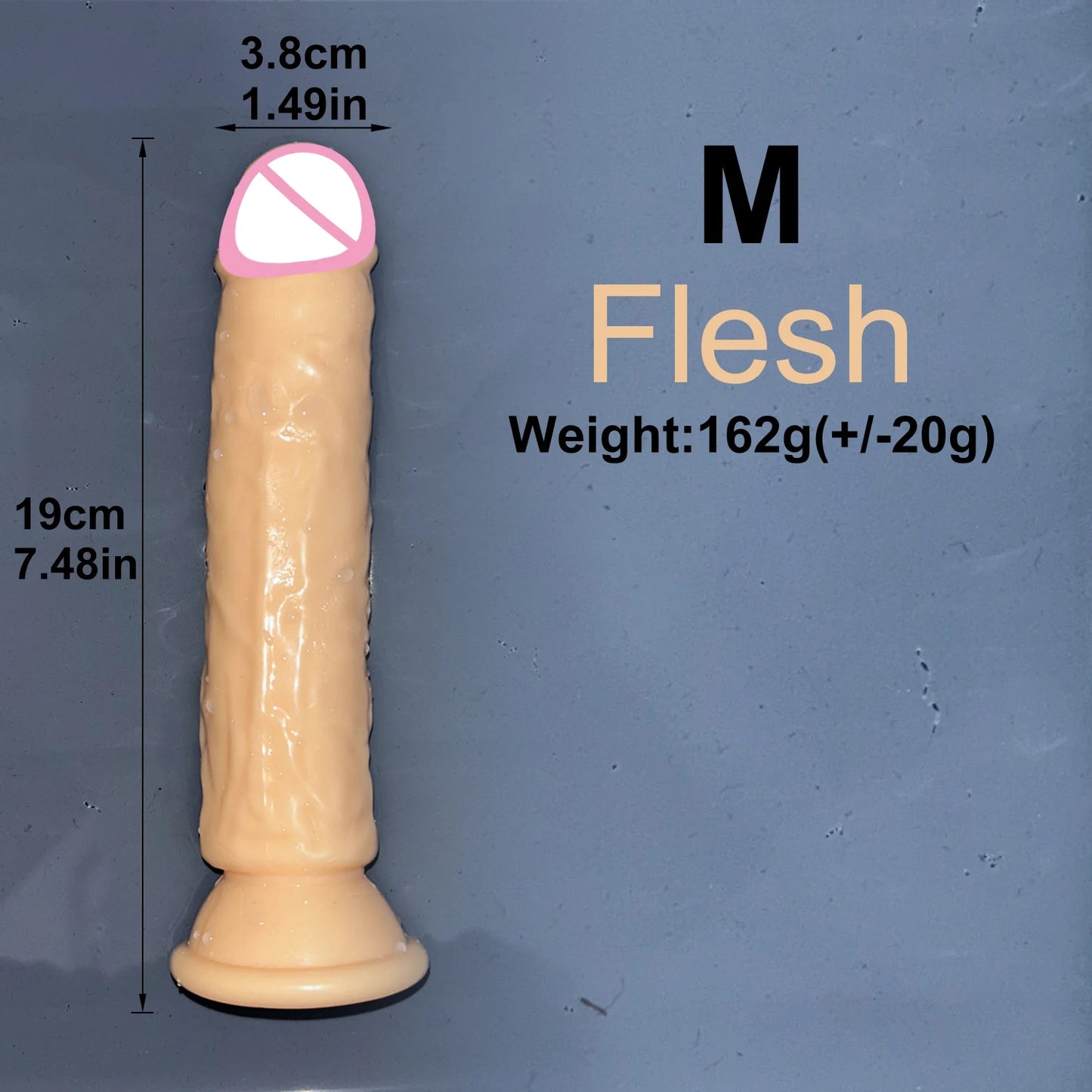EdenPulse Crystal Jelly Dildo with Suction Cup