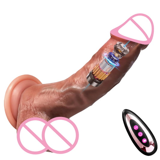 EdenPulse Luxe Realistic Thrusting Dildo