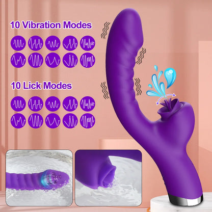 EdenPulse Luxe 2-in-1 Dual-Stimulation Vibrator