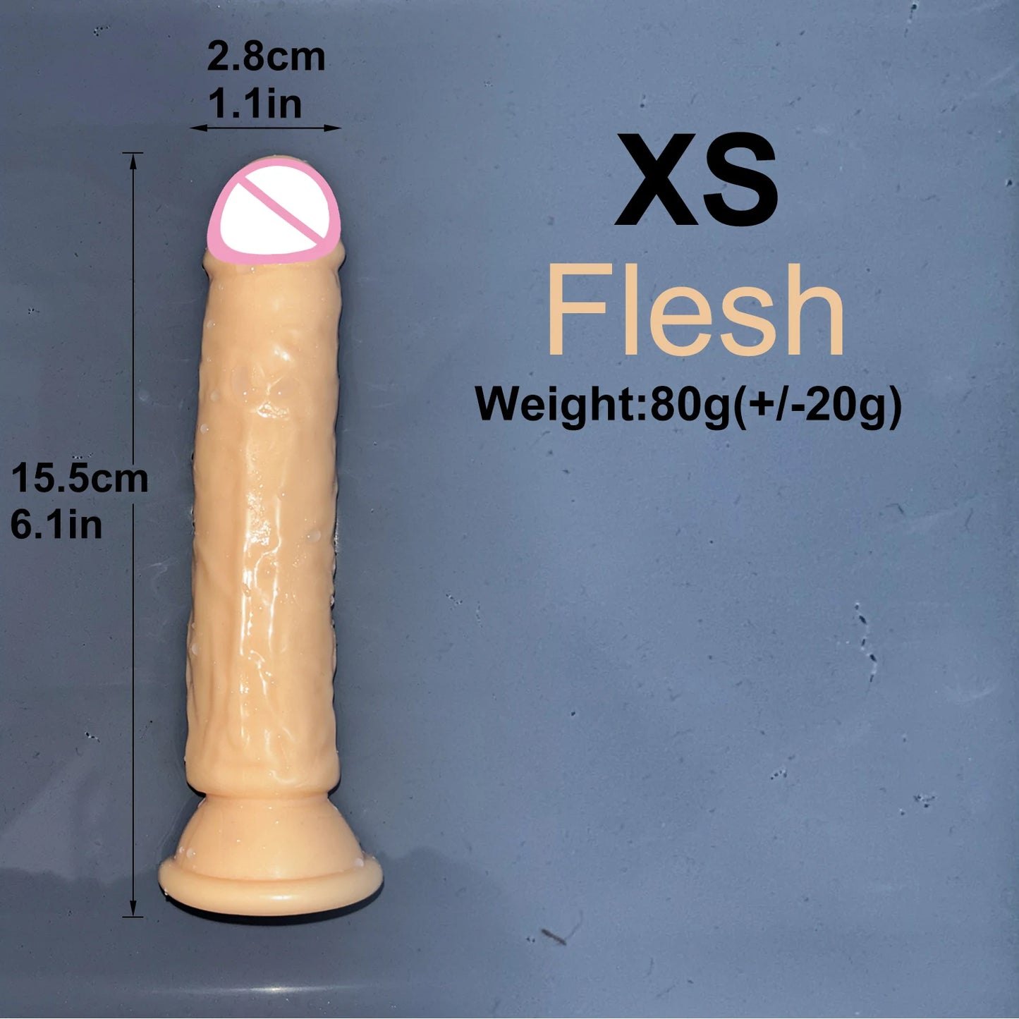 EdenPulse Crystal Jelly Dildo with Suction Cup
