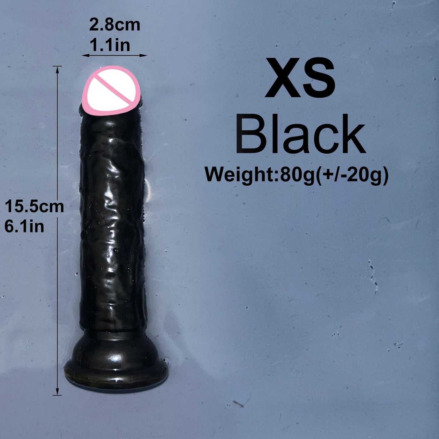 EdenPulse Crystal Jelly Dildo with Suction Cup