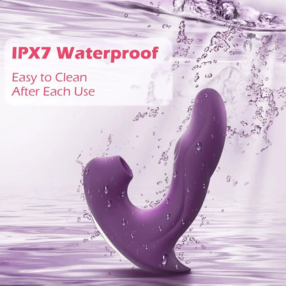 Kushor Luxe 3-in-1 Sucking & Licking Vibrator