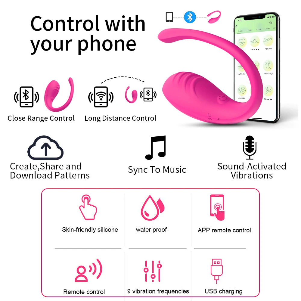 EdenPulse App-Controlled Wearable Vibrator