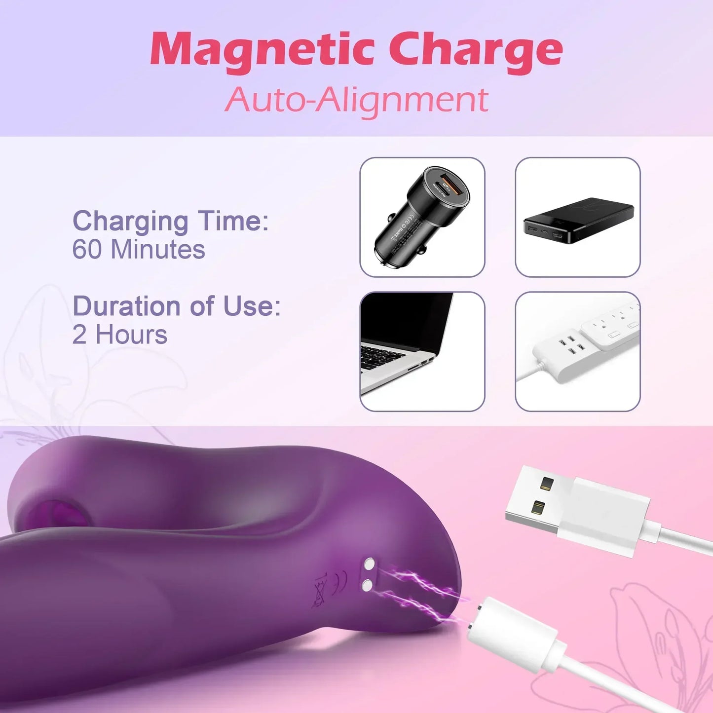 Kushor Luxe 3-in-1 Sucking & Licking Vibrator