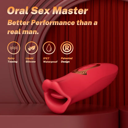 EdenPulse Luxe Sucking & Licking Vibrator