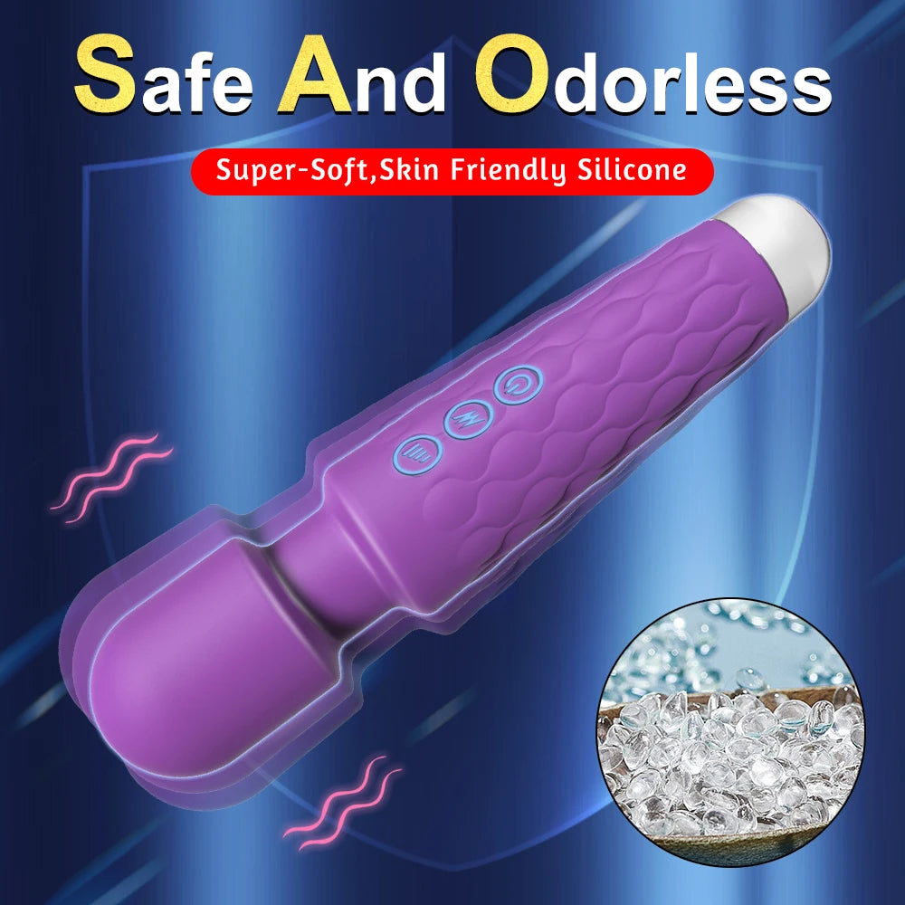 EdenPulse Powerful Magic Wand Vibrator