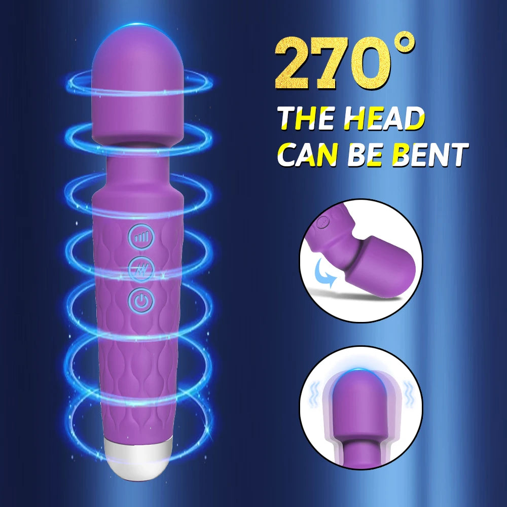 EdenPulse Powerful Magic Wand Vibrator