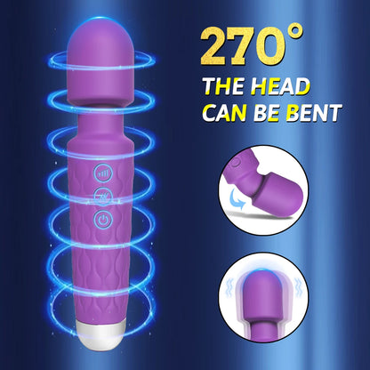 EdenPulse Powerful Magic Wand Vibrator