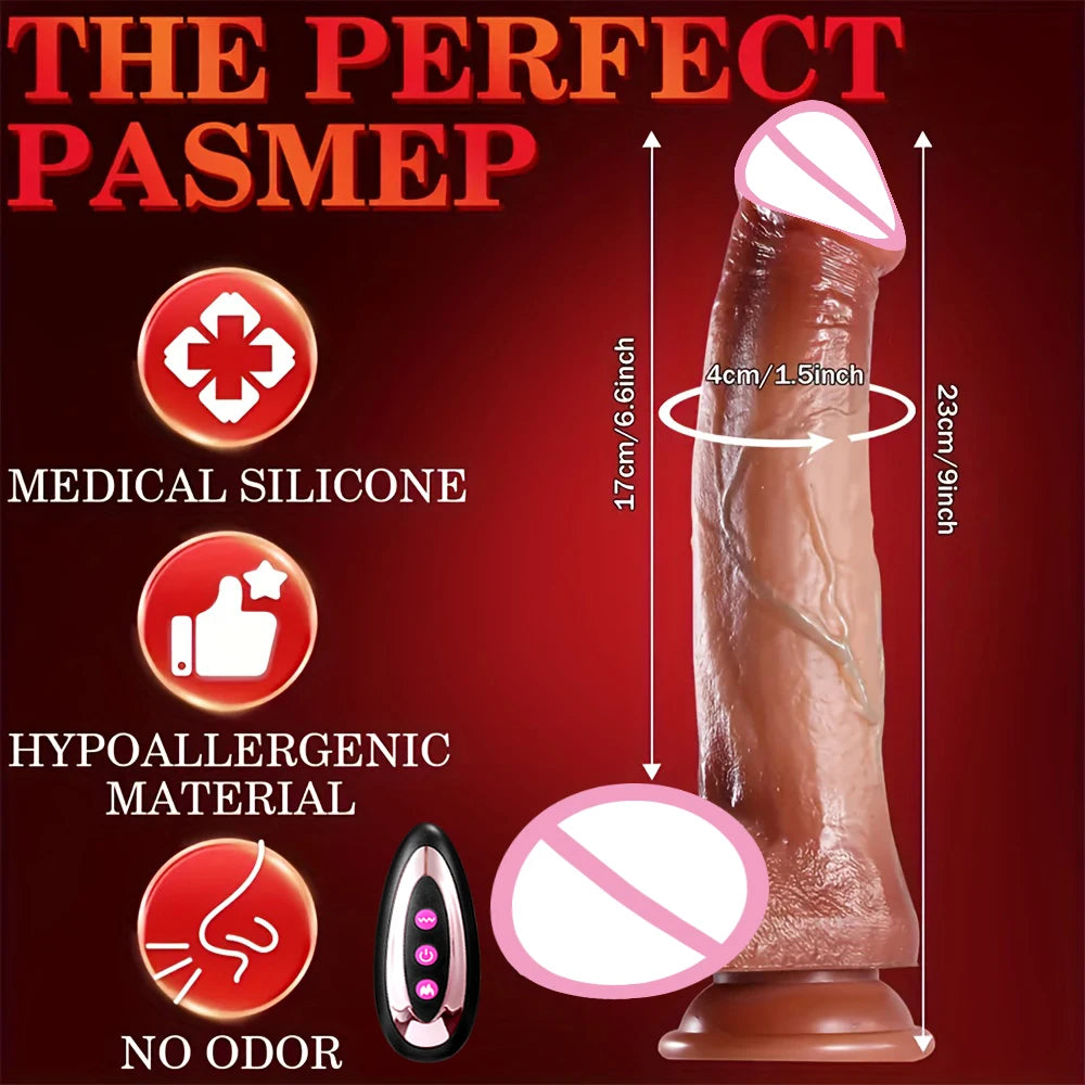 EdenPulse Luxe Realistic Telescopic Dildo