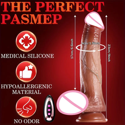 EdenPulse Luxe Realistic Telescopic Dildo