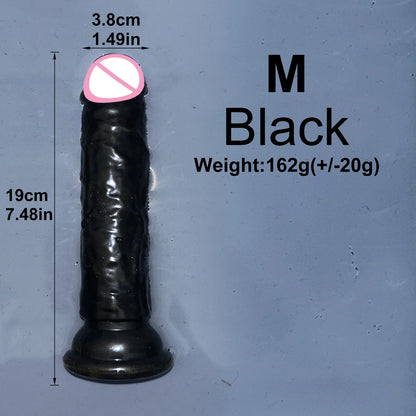 EdenPulse Crystal Jelly Dildo with Suction Cup