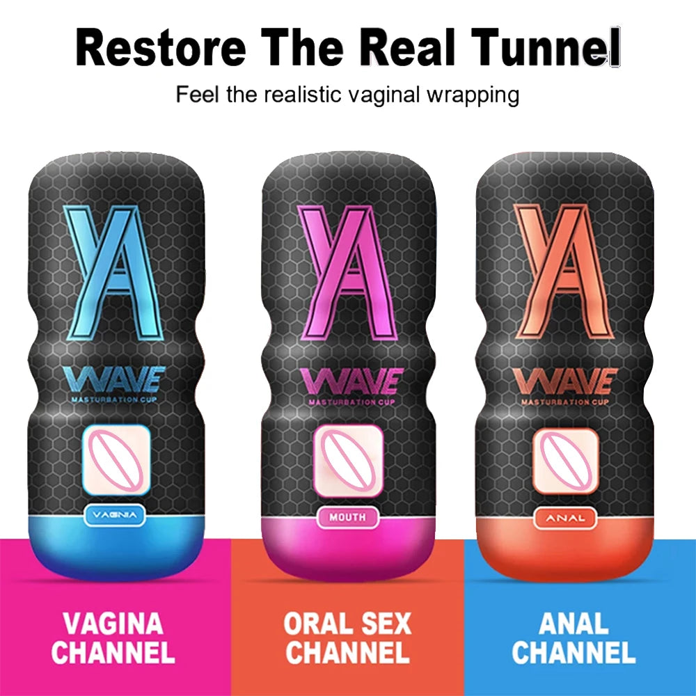 TitanPulse Realistic Sucking Male Stroker