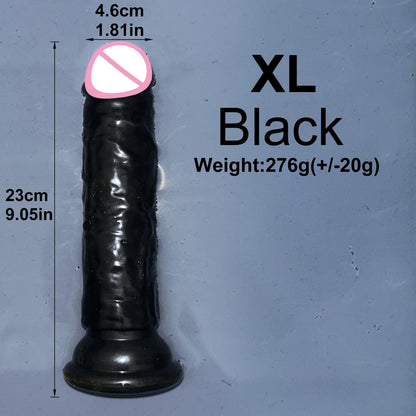 EdenPulse Crystal Jelly Dildo with Suction Cup