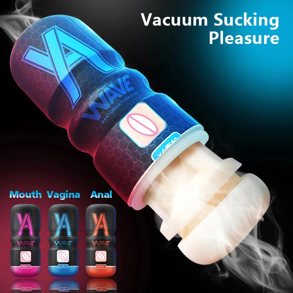 TitanPulse Realistic Sucking Male Stroker
