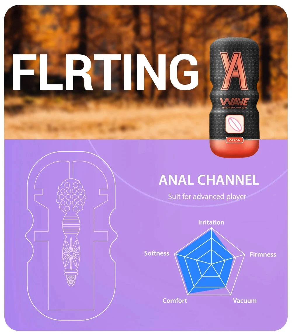 TitanPulse Realistic Sucking Male Stroker