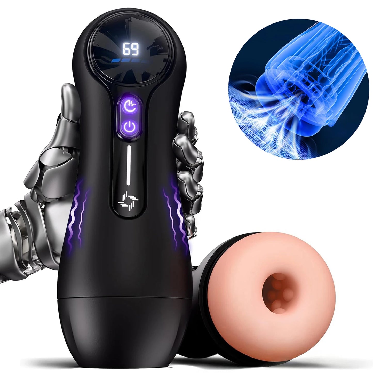 TitanPulse CyberThrust Smart Male Masturbator