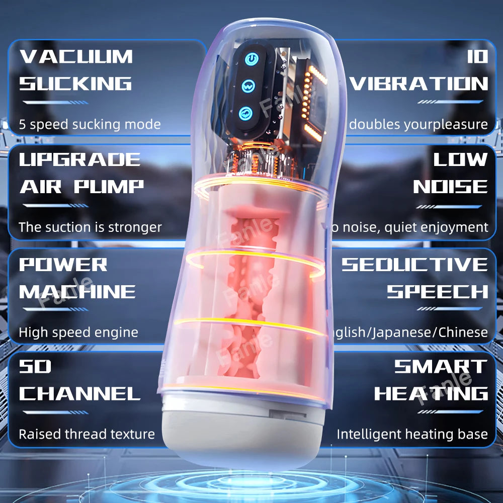 TitanPulse Automatic Sucking Male Stroker