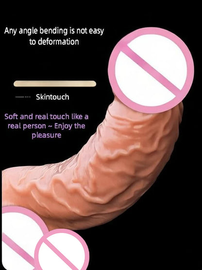 EdenPulse Realistic Silicone Vibrating Dildo