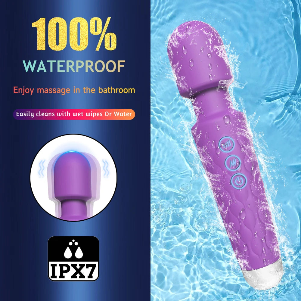 EdenPulse Powerful Magic Wand Vibrator