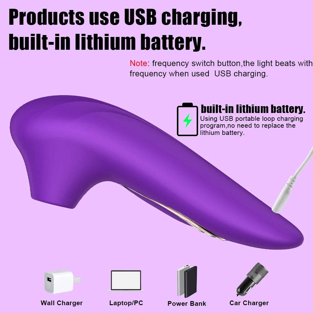 EdenPulse Luxe Sucking & Licking Vibrator