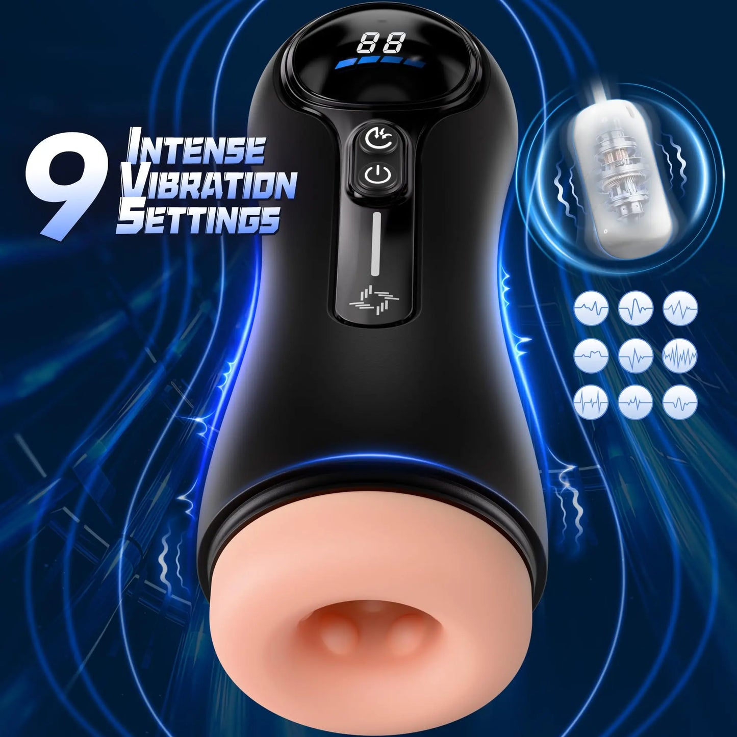 TitanPulse CyberThrust Smart Male Masturbator