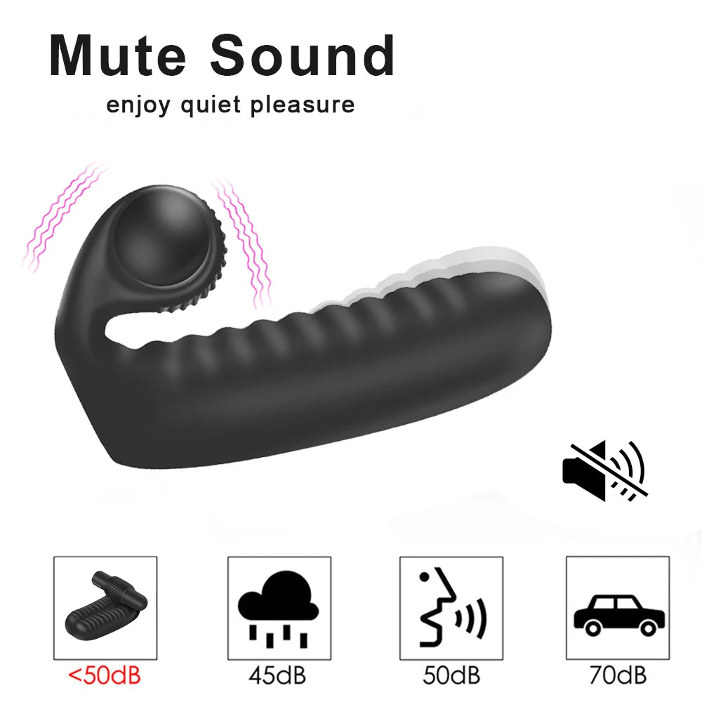 EdenPulse Silicone Finger Sleeve Vibrator