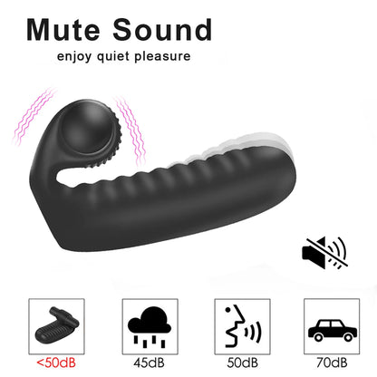 EdenPulse Silicone Finger Sleeve Vibrator