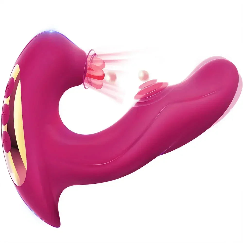 Kushor Luxe 3-in-1 Sucking & Licking Vibrator