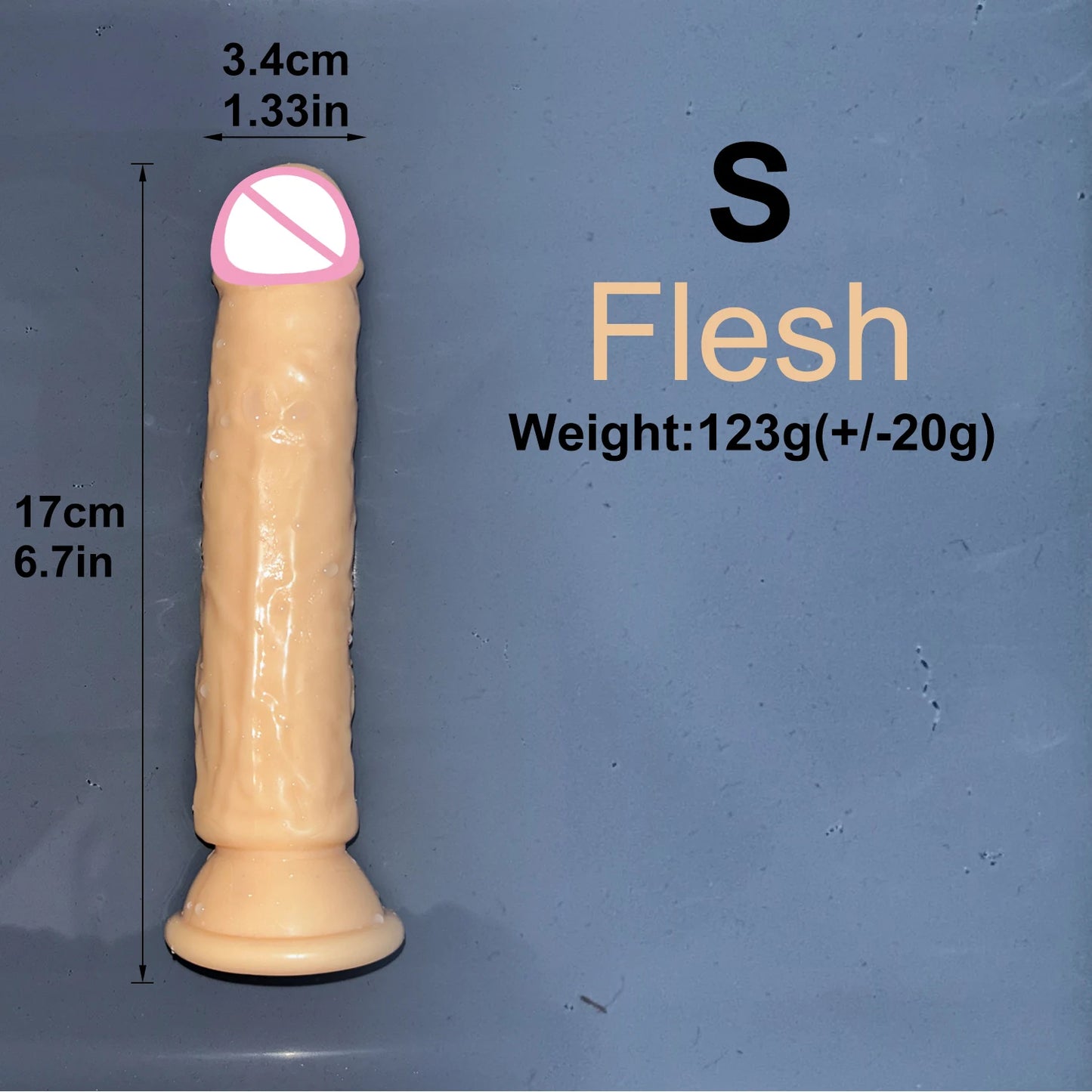 EdenPulse Crystal Jelly Dildo with Suction Cup