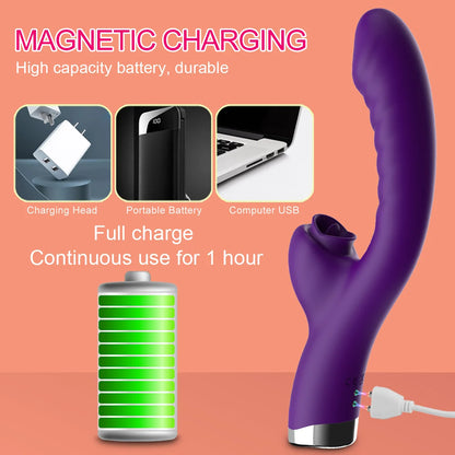 EdenPulse Luxe 2-in-1 Dual-Stimulation Vibrator
