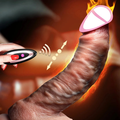 EdenPulse Luxe Realistic Telescopic Dildo