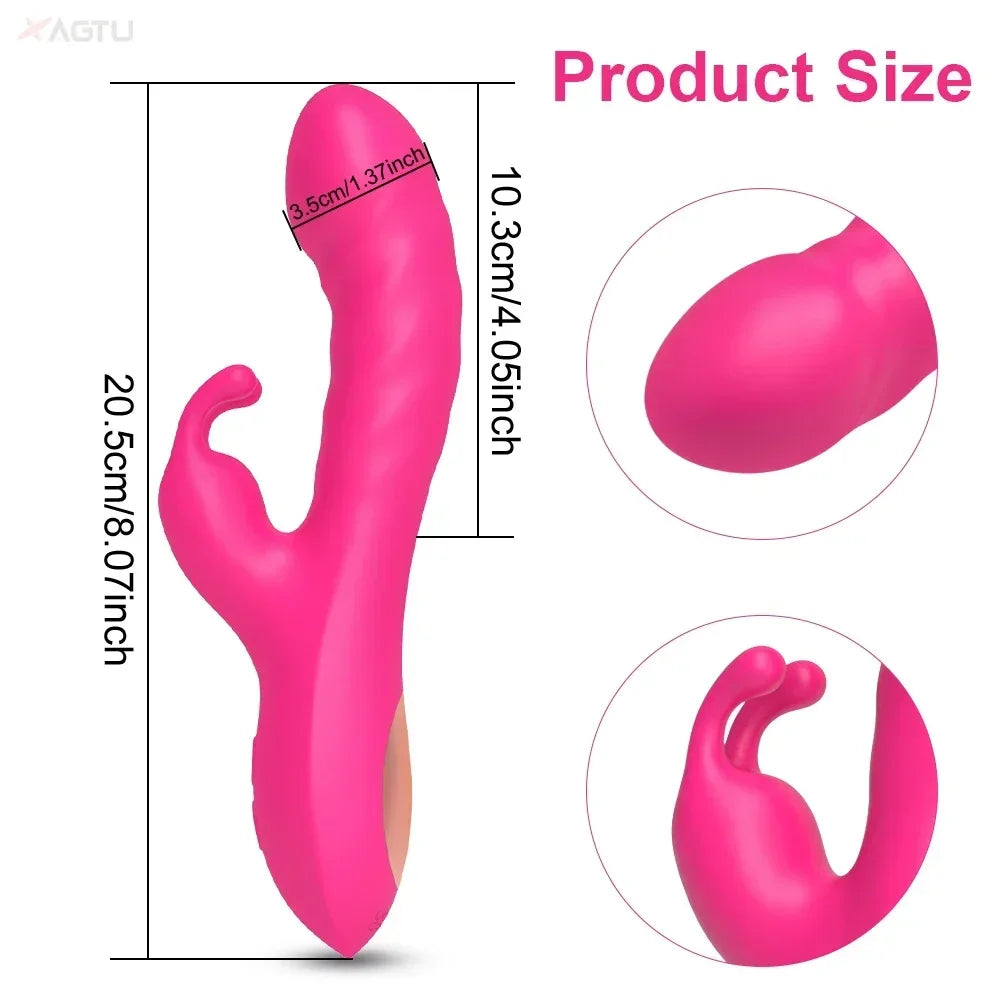 EdenPulse Luxe Dual-Action Rabbit Vibrator