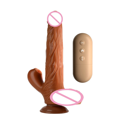 EdenPulse 360° Telescopic Realistic Dildo