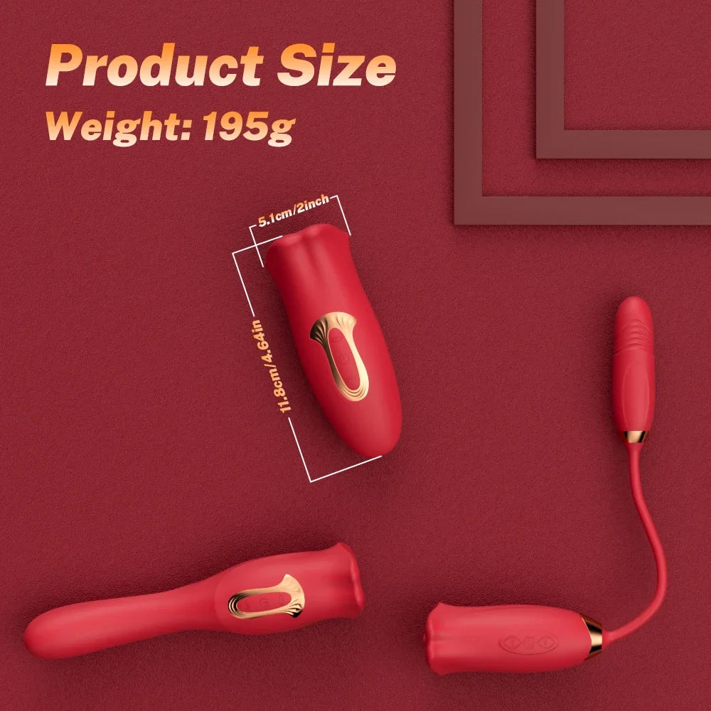 EdenPulse Luxe Sucking & Licking Vibrator