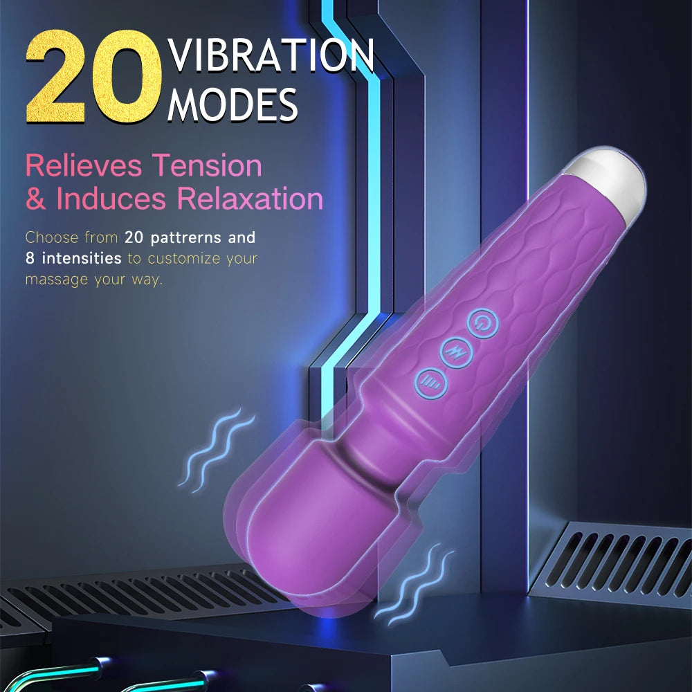 EdenPulse Powerful Magic Wand Vibrator