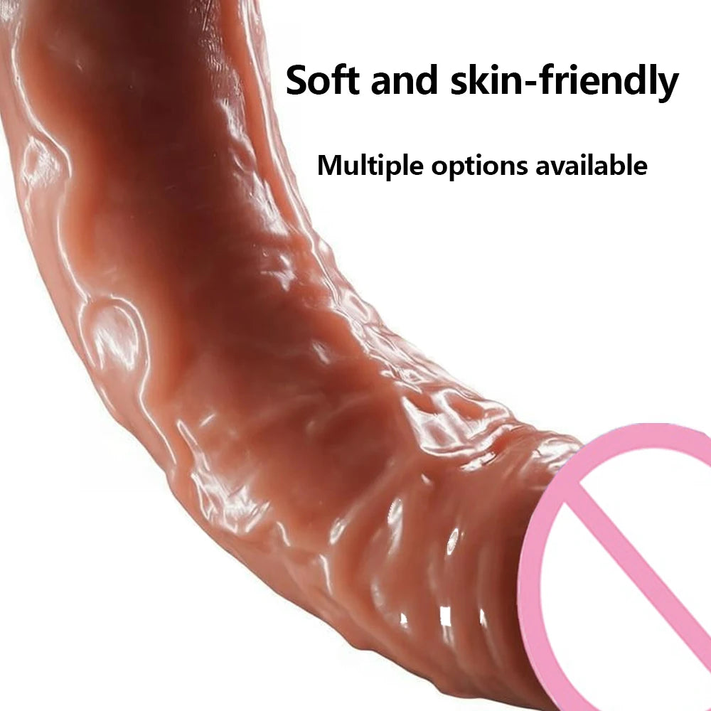EdenPulse Realistic Silicone Vibrating Dildo