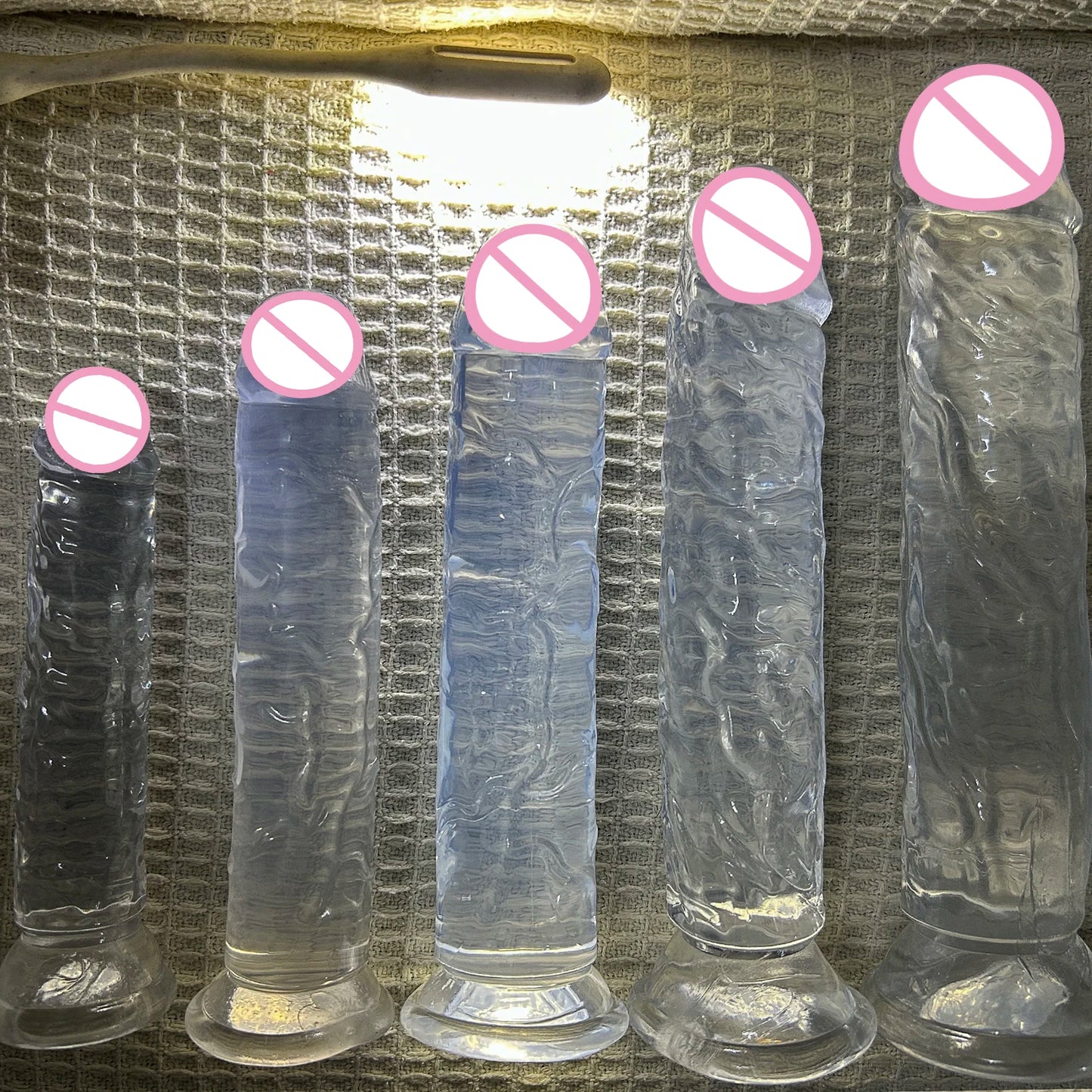 EdenPulse Crystal Jelly Dildo with Suction Cup