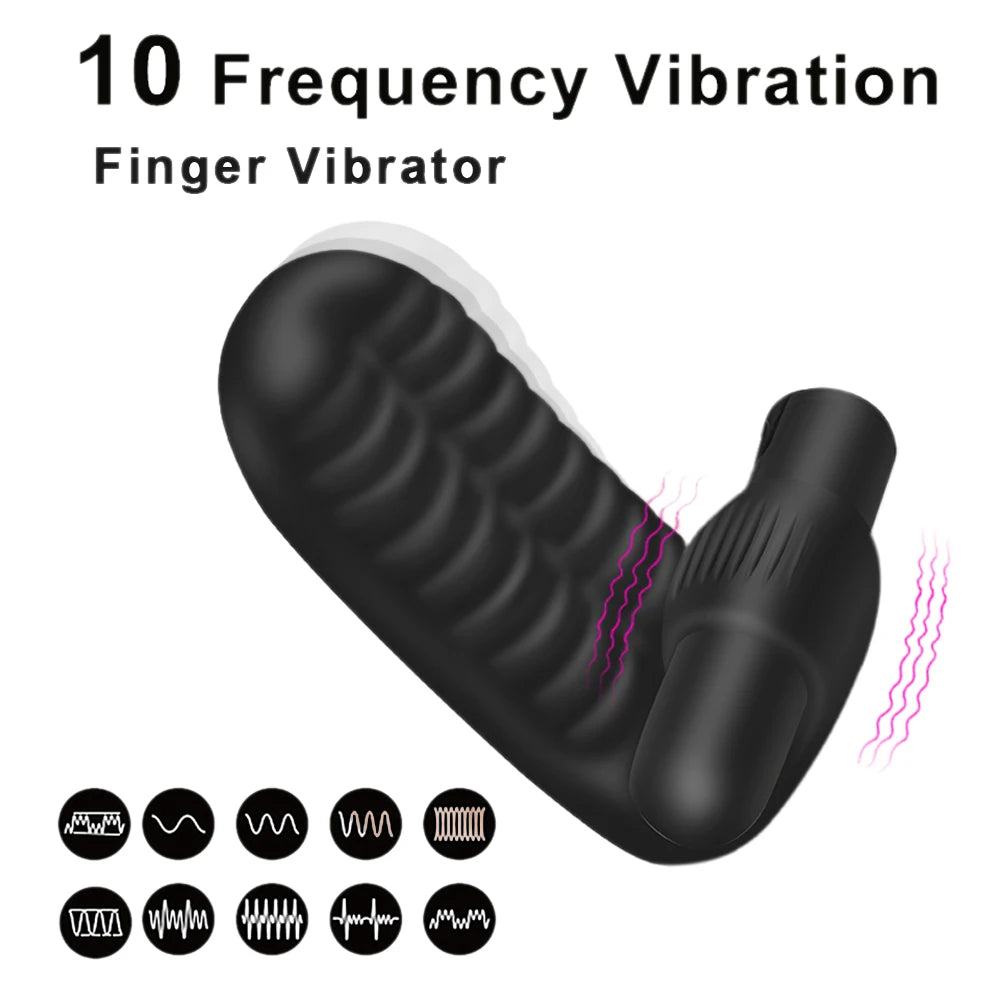 EdenPulse Silicone Finger Sleeve Vibrator