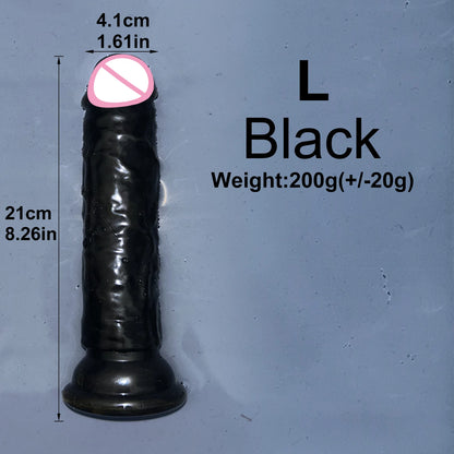 EdenPulse Crystal Jelly Dildo with Suction Cup