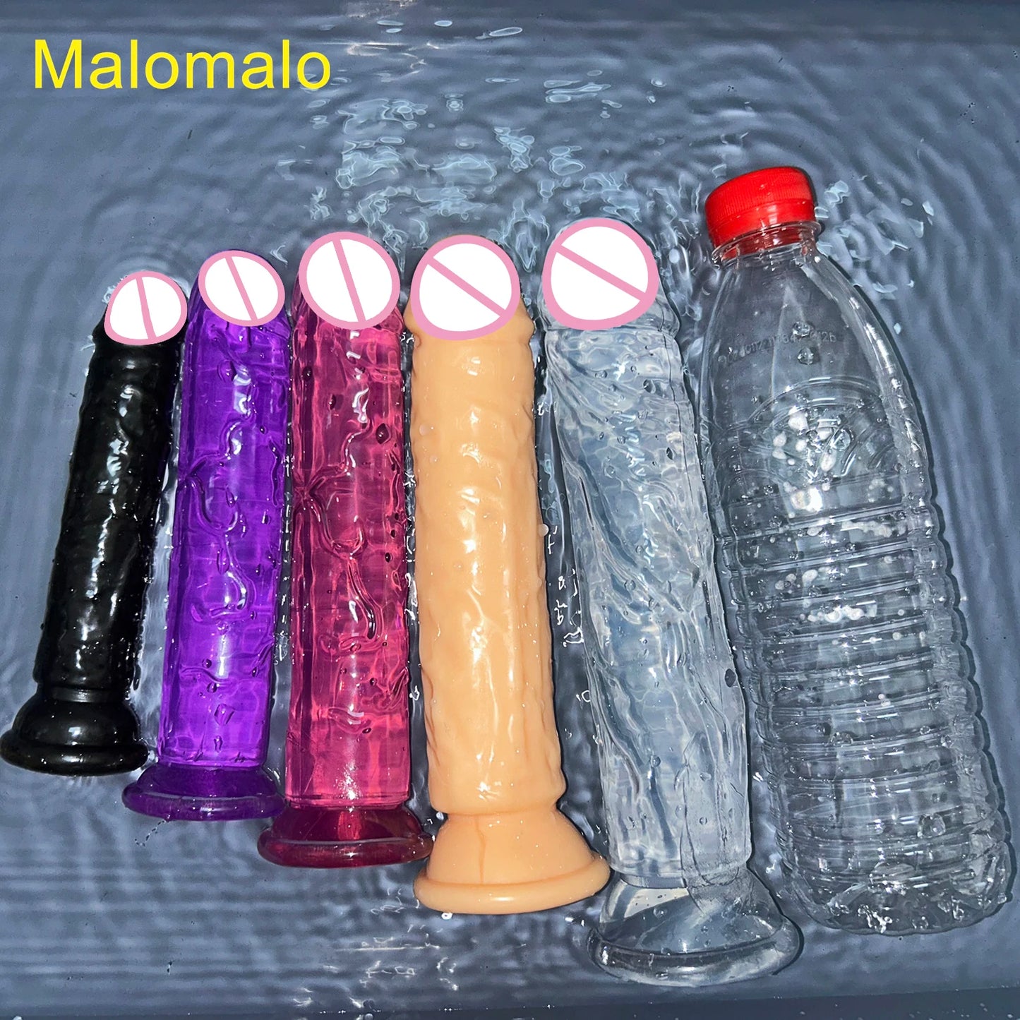 EdenPulse Crystal Jelly Dildo with Suction Cup